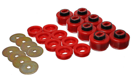 Energy Suspension Chevy Body Mount Set MPN ENE3-4150R For GM Fullsize Truck 1999-2006