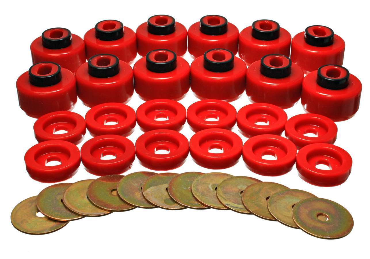 Energy Suspension BODY MOUNT SET MPN ENE3-4156R For GM Fullsize SUV 2000-07