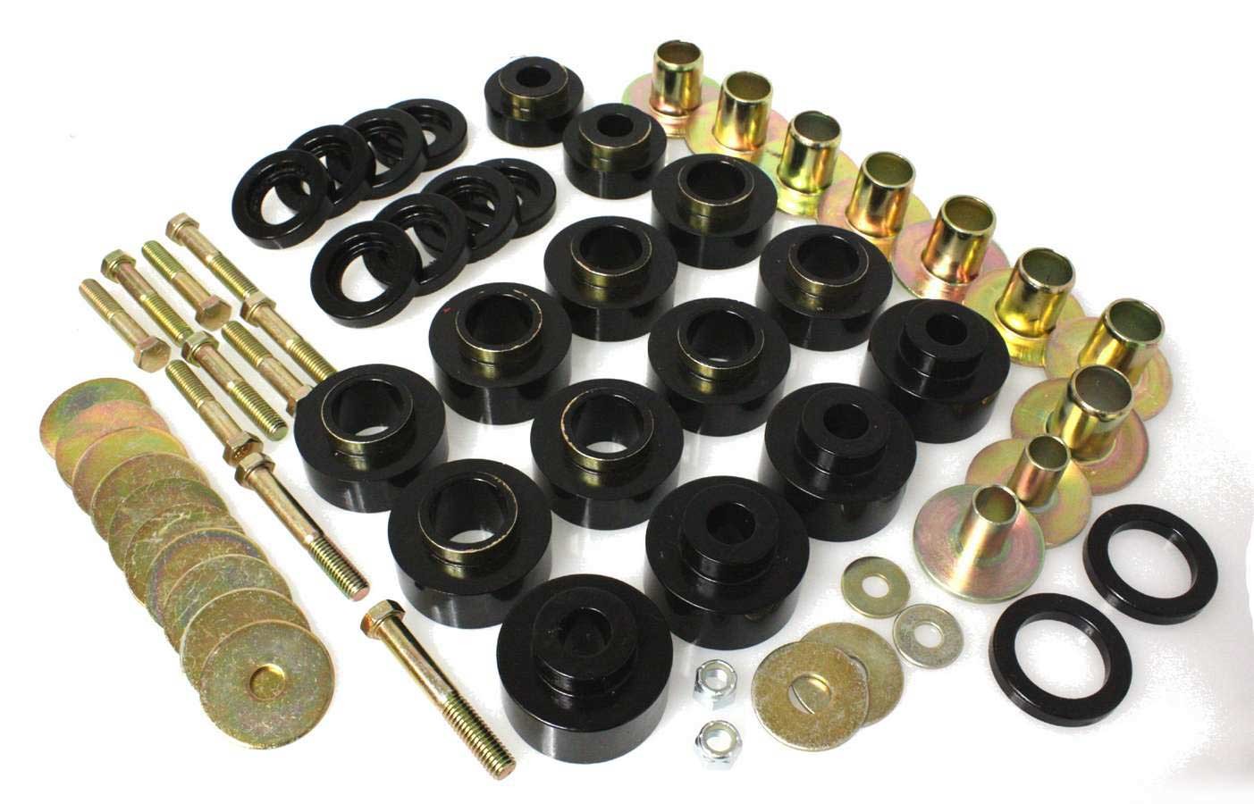 Energy Suspension Body Mount Bushing Set MPN ENE3-4170G For GM A-Body 1968-72