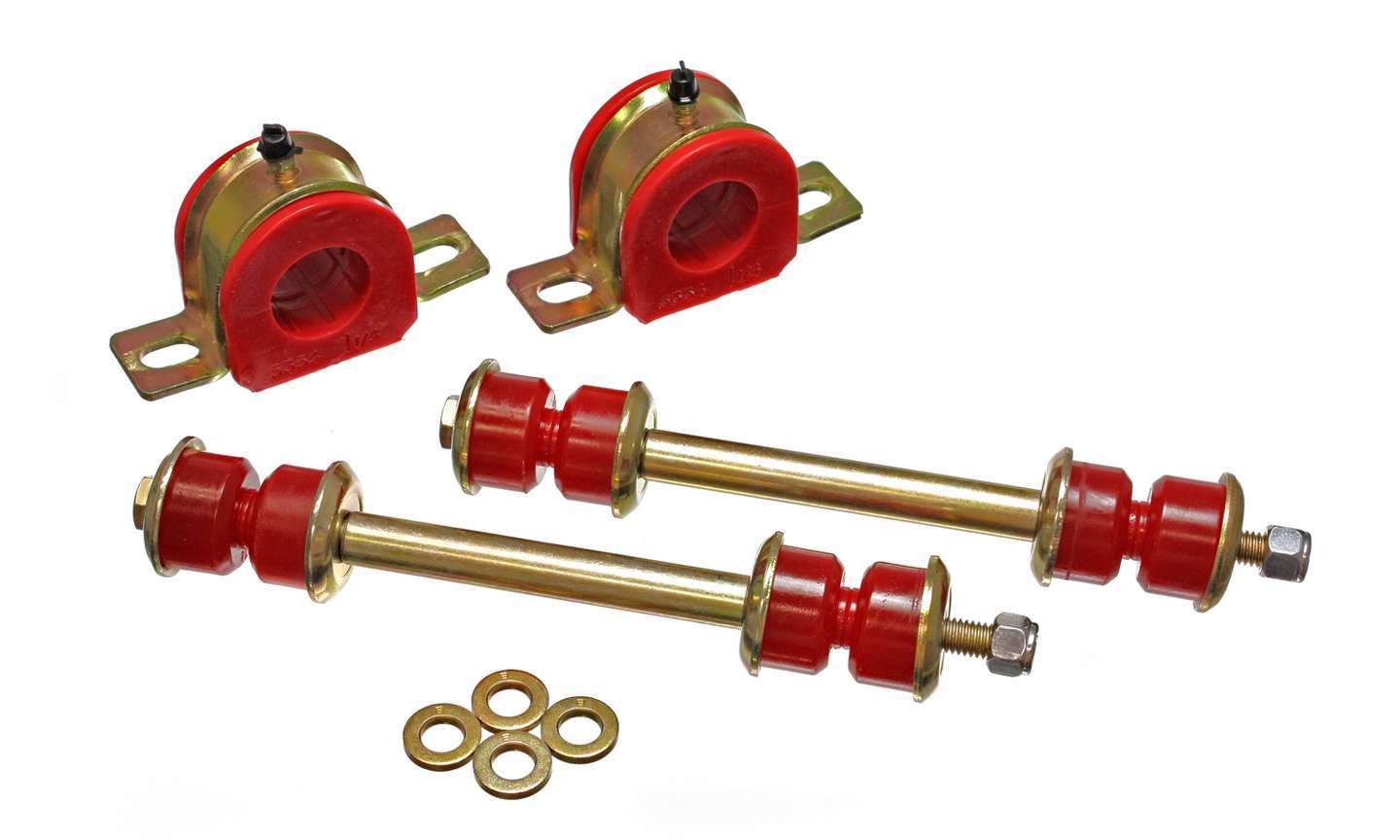 Energy Suspension Front Sway Bar Bushing Set 32MM Red MPN ENE3-5214R For GM Fullsize SUV 1999-2006