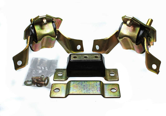 Energy Suspension 5.0L Ford Motor Mounts Pair & Trans. Mount MPN ENE4-1124G For Ford Mustang 1984-95
