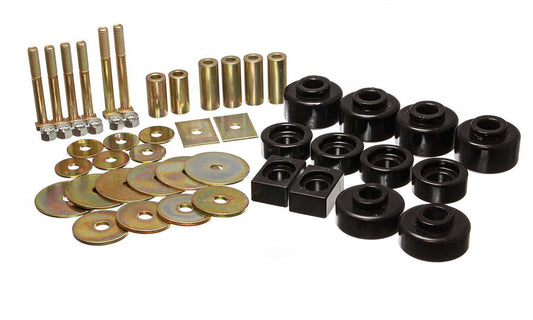 Energy Suspension RR Leaf Spring Bush Set 97-03 F150/250 Xcab 4WD MPN ENE4-4114G For Ford Fullsize Truck 1997-2003