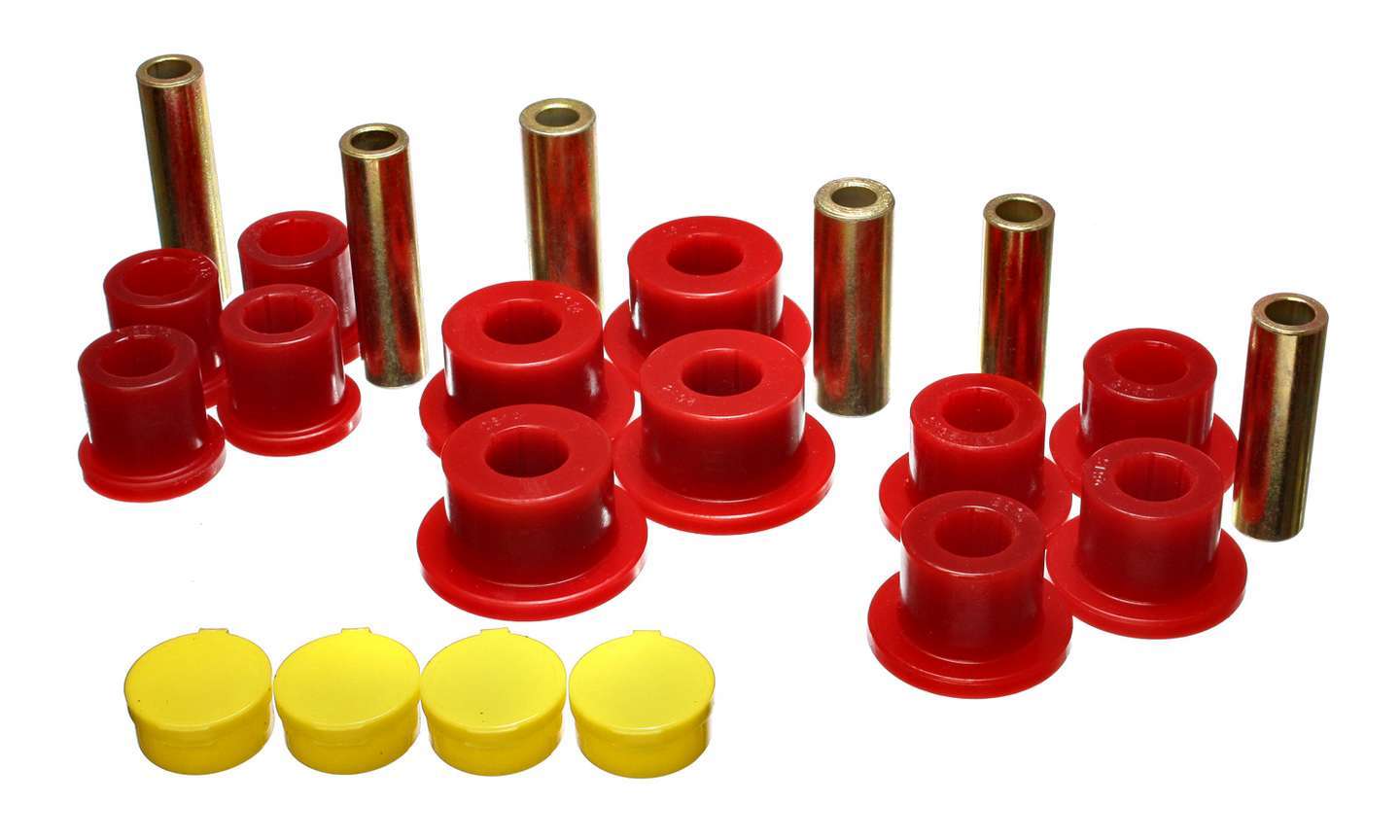 Energy Suspension  R1500 2WD REAR LEAF SPRI NG BUSHING SET 5.2115R