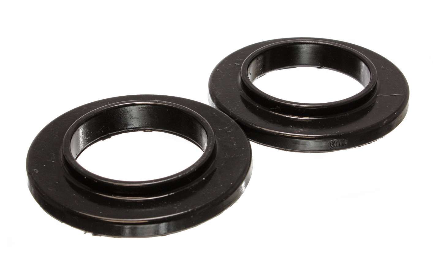 Energy Suspension  Coil Spring Isolator Set Black 9.6104G