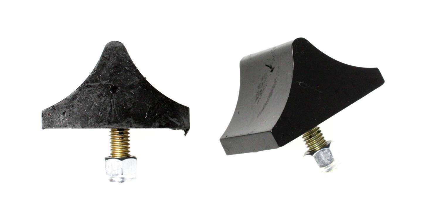 Energy Suspension  Bump Stop 1-3/8 x 2-3/8 x 2 Rect Pointed Pair 9.9119G