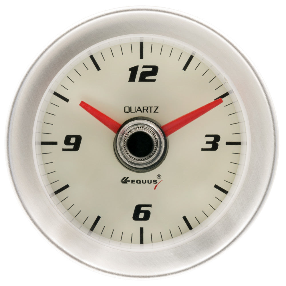 Equus 2.0 Dia Quartz Clock 12-Hour 360 Degree Sweep MPN EQUE8000