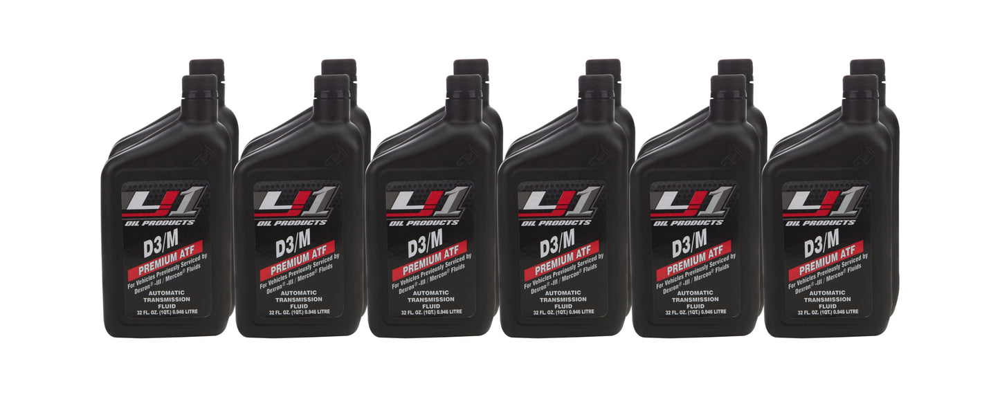 Extreme Racing Oil  Dexron 3 / Mercon 12 x 1 Quart  EROD3-MC