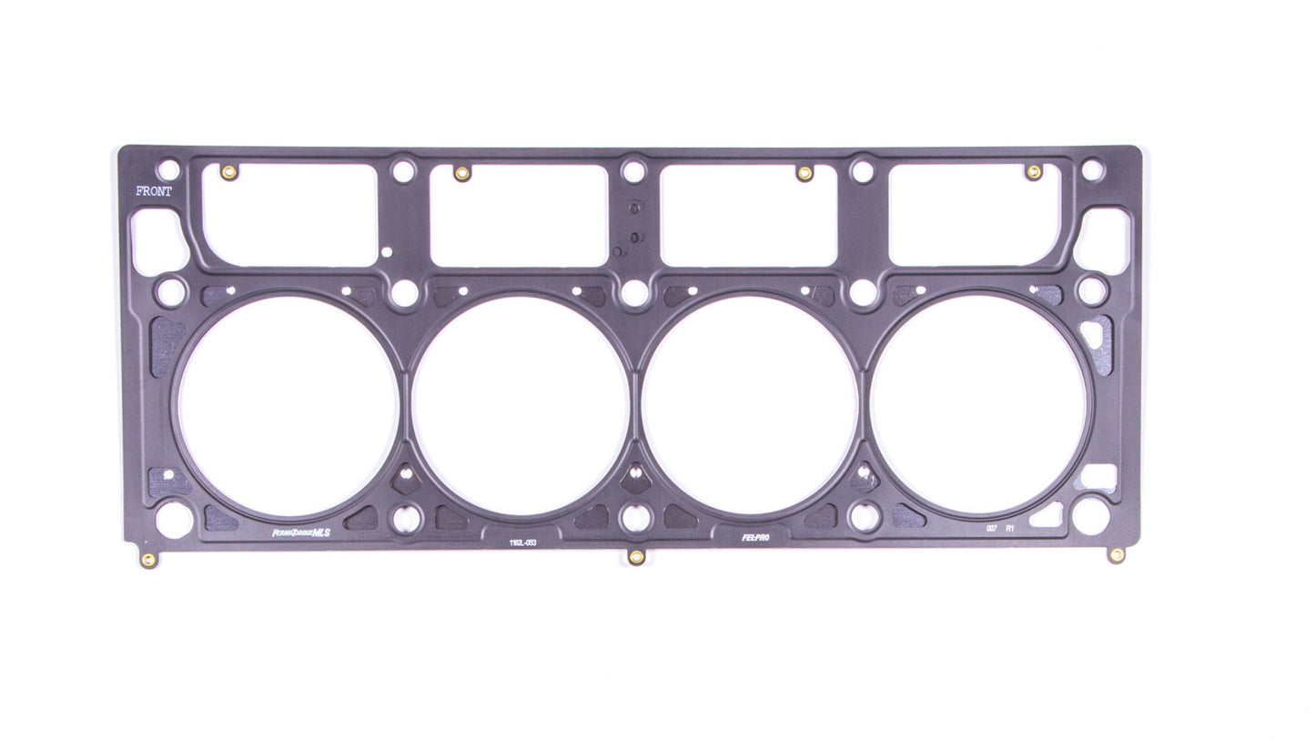 Fel-Pro 4.175 MLS Head Gasket - .053 SBC LS1 LH MPN FEL1162L-053 For GM LS-Series