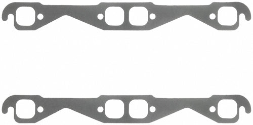 Fel-Pro SB Chevy Exhaust Gaskets Square Port Stock Size MPN FEL1444 For Chevy