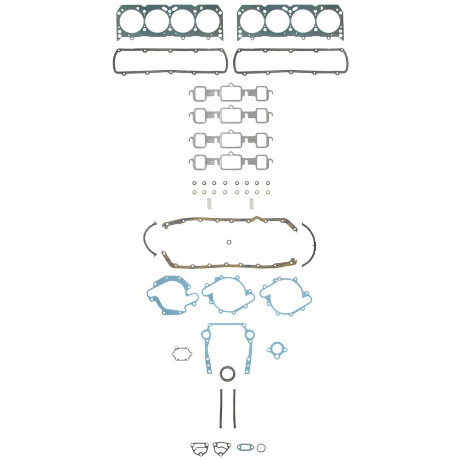 Fel-Pro Engine Gasket Set Olds V8 65-76 400/425/455 MPN FEL260-1008 For Oldsmobile
