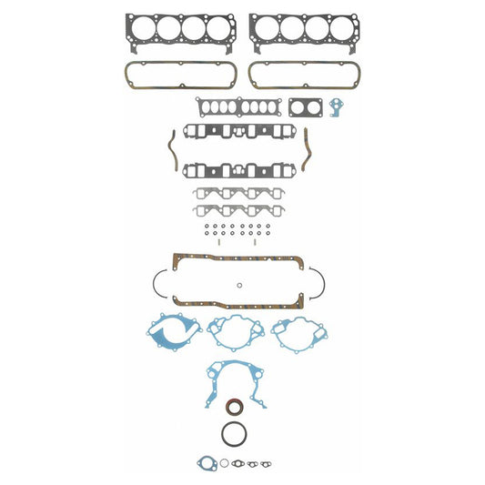 Fel-Pro Engine Gasket Set - SBF 351W 87-89 MPN FEL260-1446 For Ford