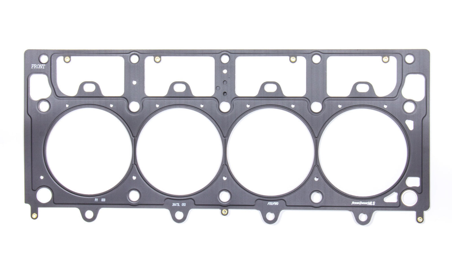 Fel-Pro GM Head Gasket - LH LSX Block 4.200 Bore MPN FEL26473L-053 For GM LS-Series