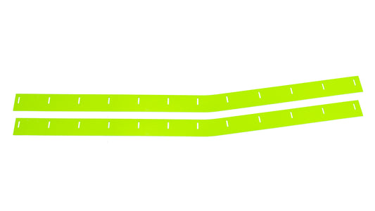 Fivestar  88 MD3 Monte Carlo Wear Strips Flourescent Green 021-400-FG