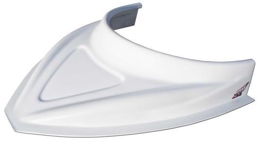 Fivestar  MD3 Hood Scoop 3in Tall Curved White 040-4114-W