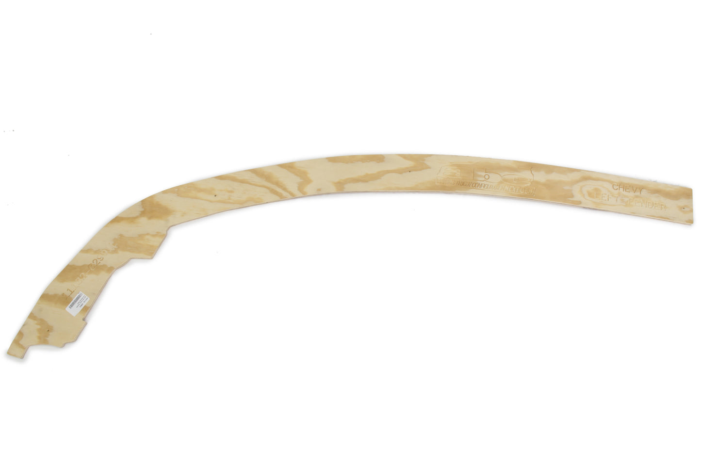 Fivestar 2019 LM Fender Template Left Chevrolet Wood MPN FIV11132-82991L For Chevrolet