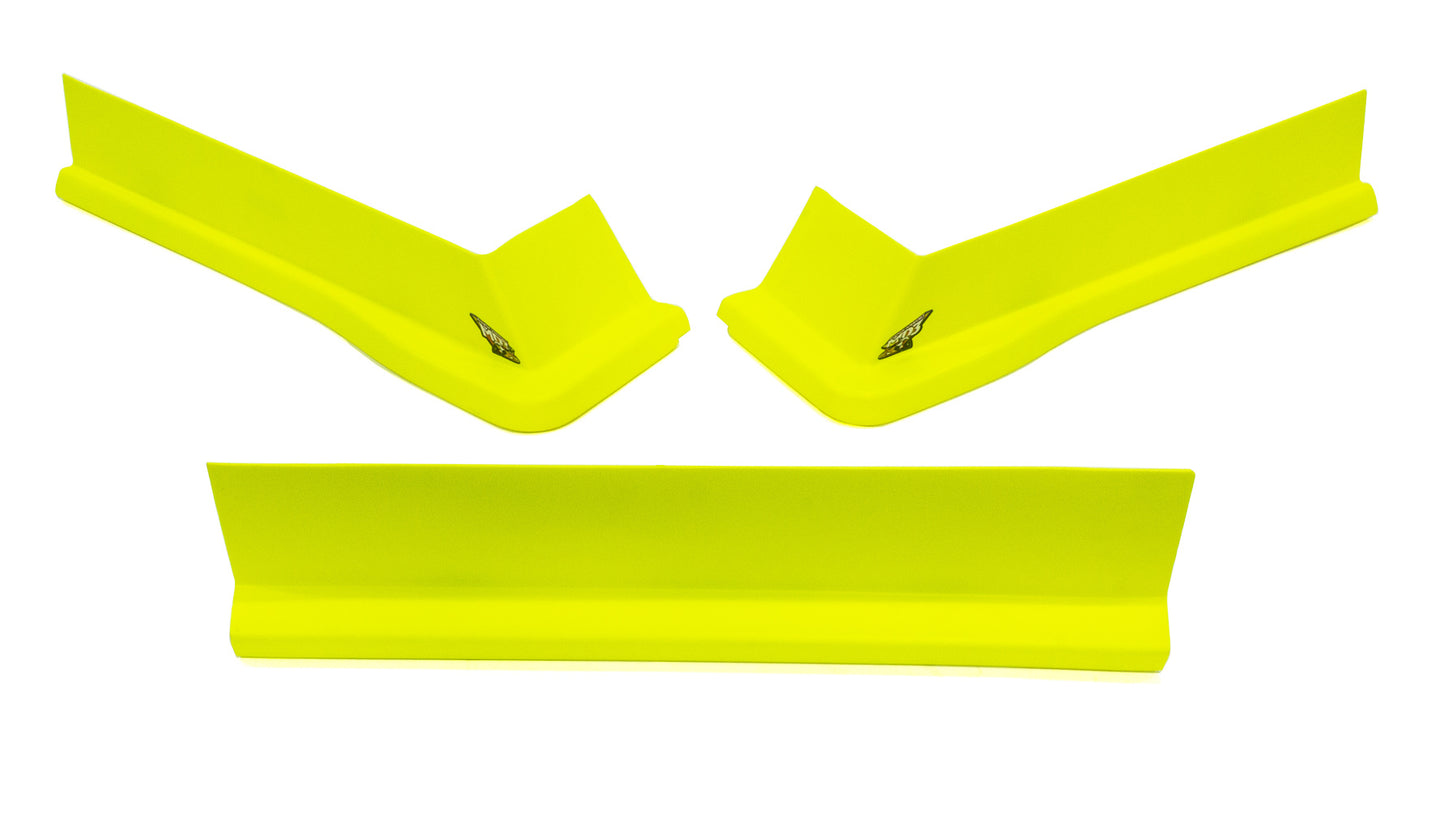 Fivestar  Modified Aero Valance 3pc. Fluorescent Yellow 3022-417-FY