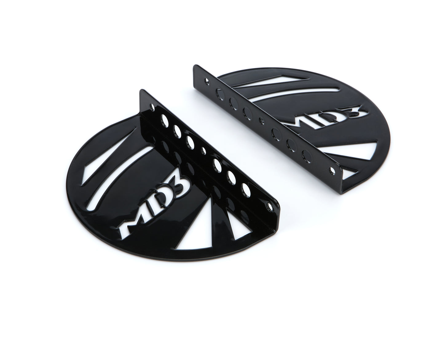 FIVESTAR   Spoiler End Plates MD3 Black  (Pair)   FIV32000-47851-B