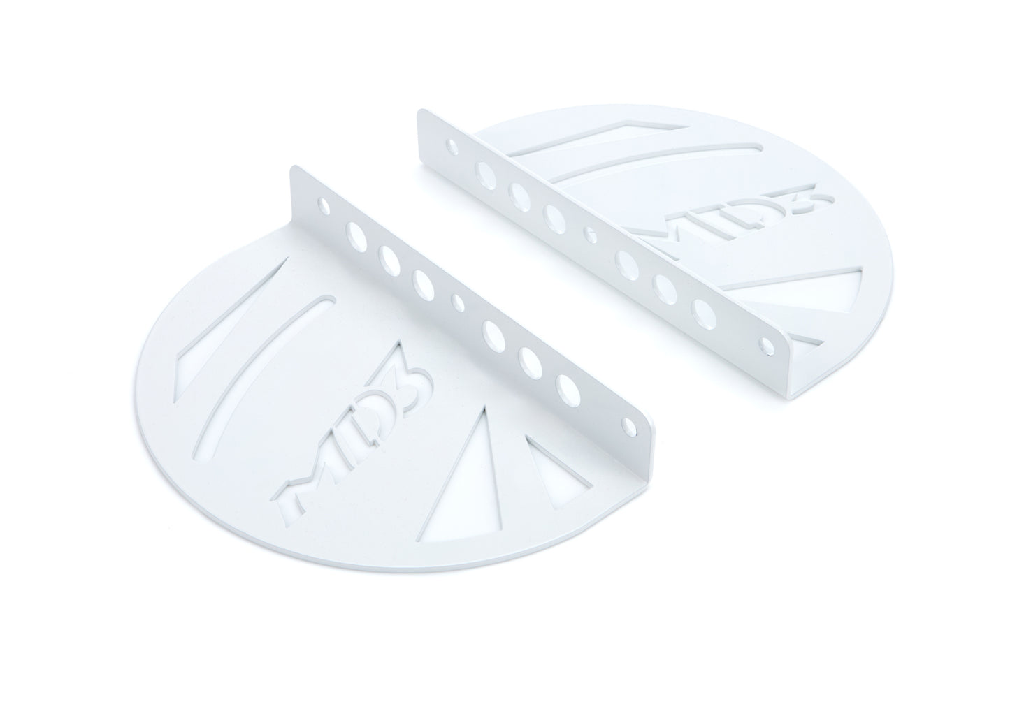 FIVESTAR   Spoiler End Plates MD3 White  (Pair)   FIV32000-47851-W