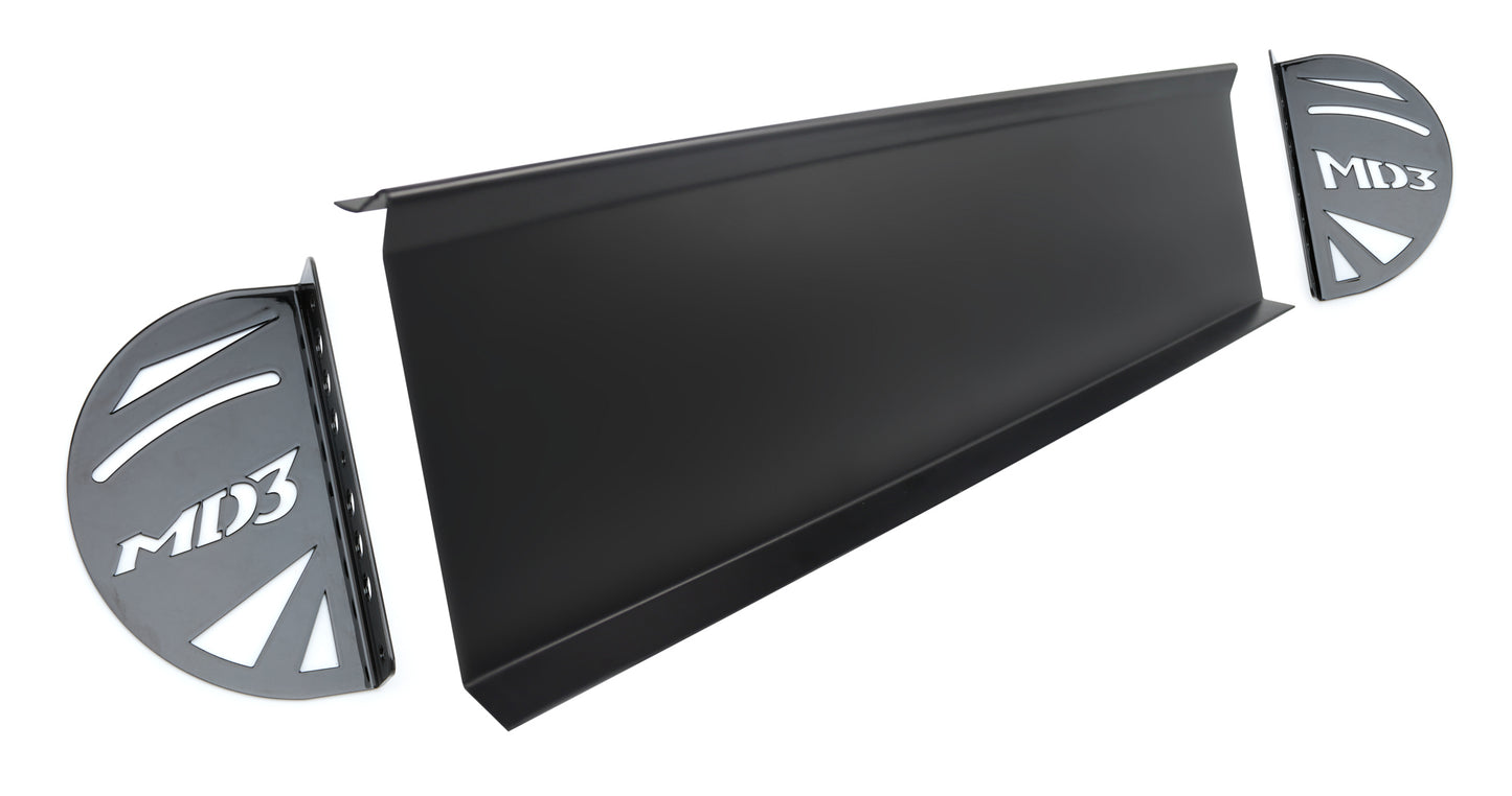 FIVESTAR   Spoiler Right Side Kit MD3 Black   FIV32000-72820-B