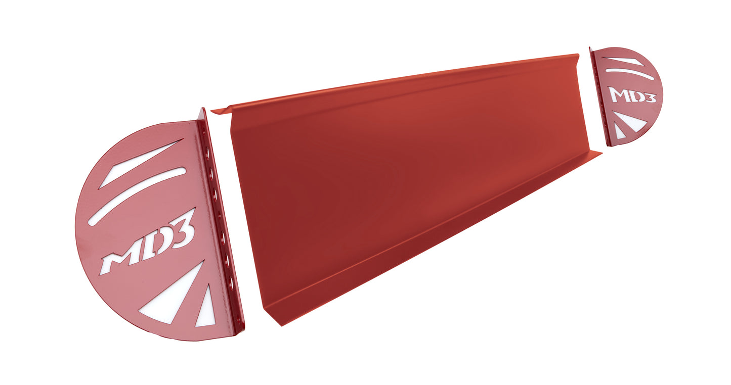 FIVESTAR   Spoiler Right Side Kit MD3 Red   FIV32000-72820-R