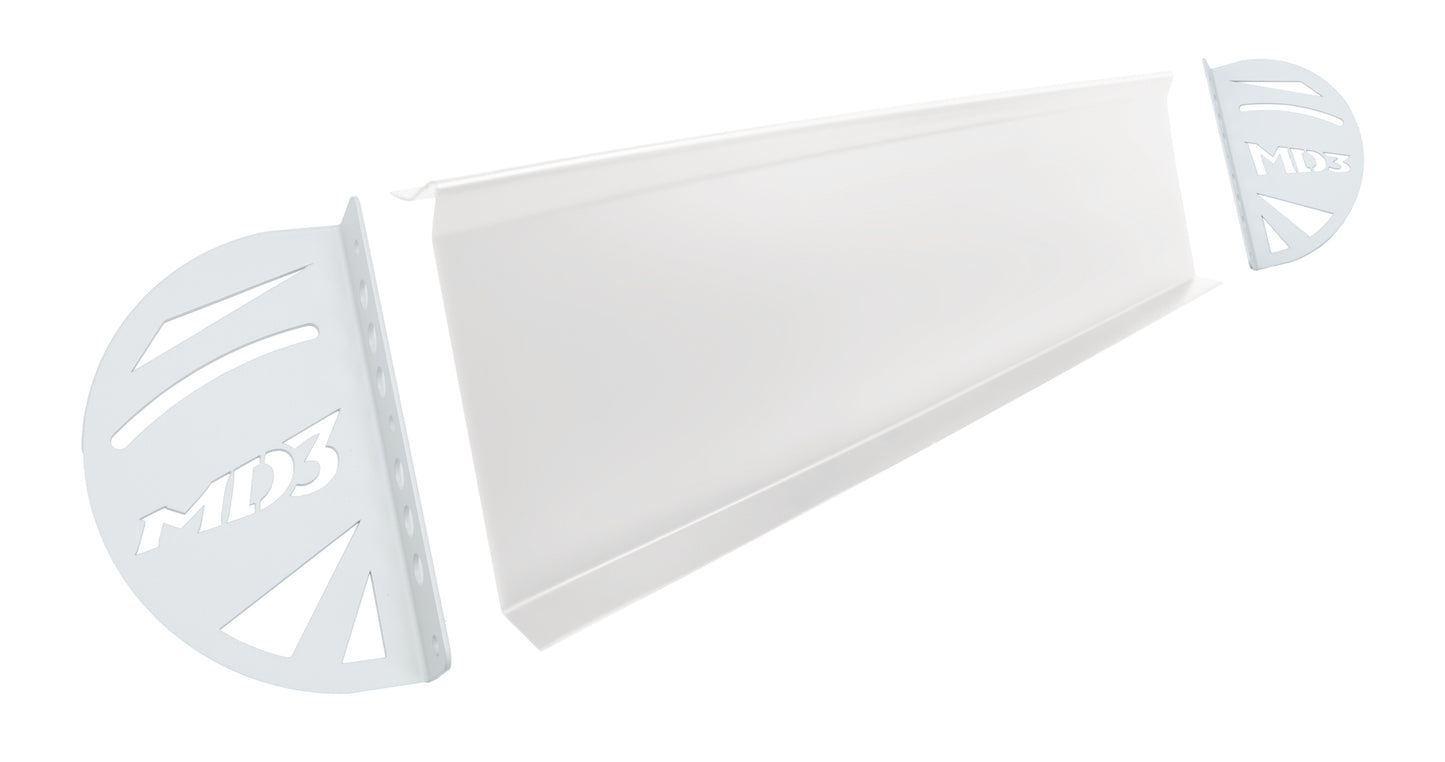 FIVESTAR   Spoiler Right Side Kit MD3 White   FIV32000-72820-W