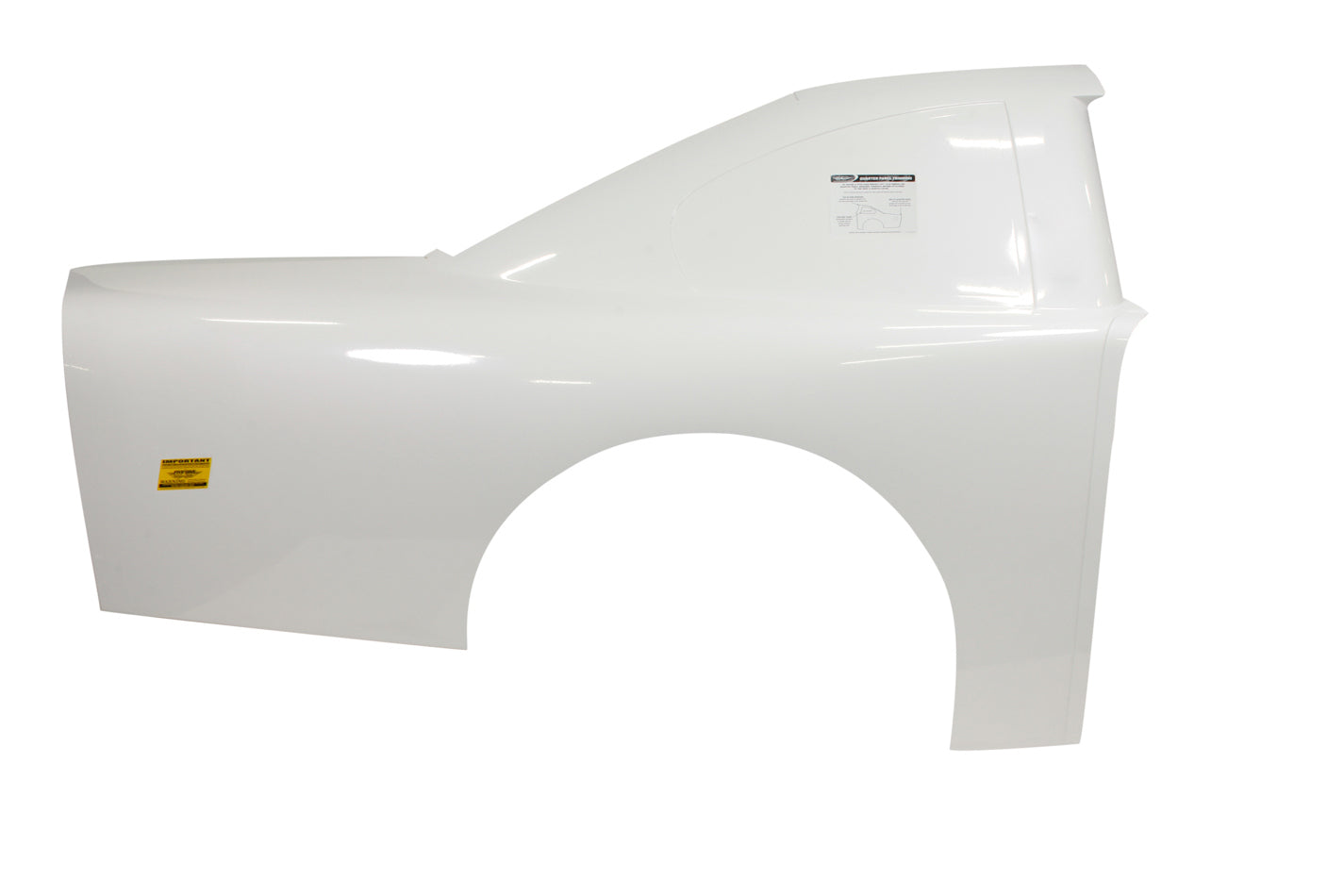 Fivestar ABC Trad Roof Qtr Panel Ultraglass White Right MPN FIV463-270-WR