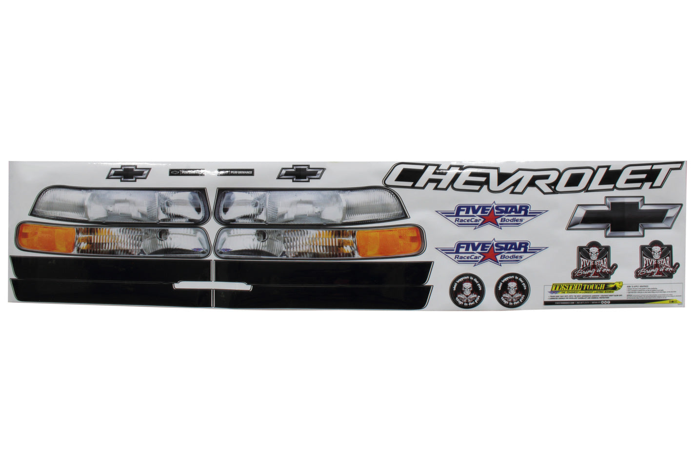 Fivestar  Graphics Kit Chevy Pkup Truck Decal Sticker Head T230-410-ID