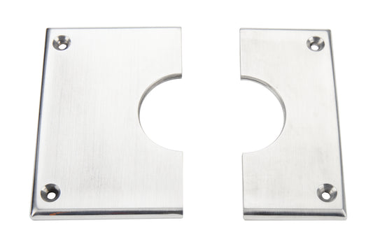 Flaming River Dash Plate Bronco Mill Finish MPN FLAFR20306 For Ford 1965-77