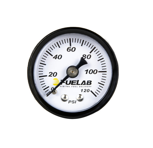 Fuelab Fuel Systems  Fuel Pressure Gauge EFI 0-120psi 71501