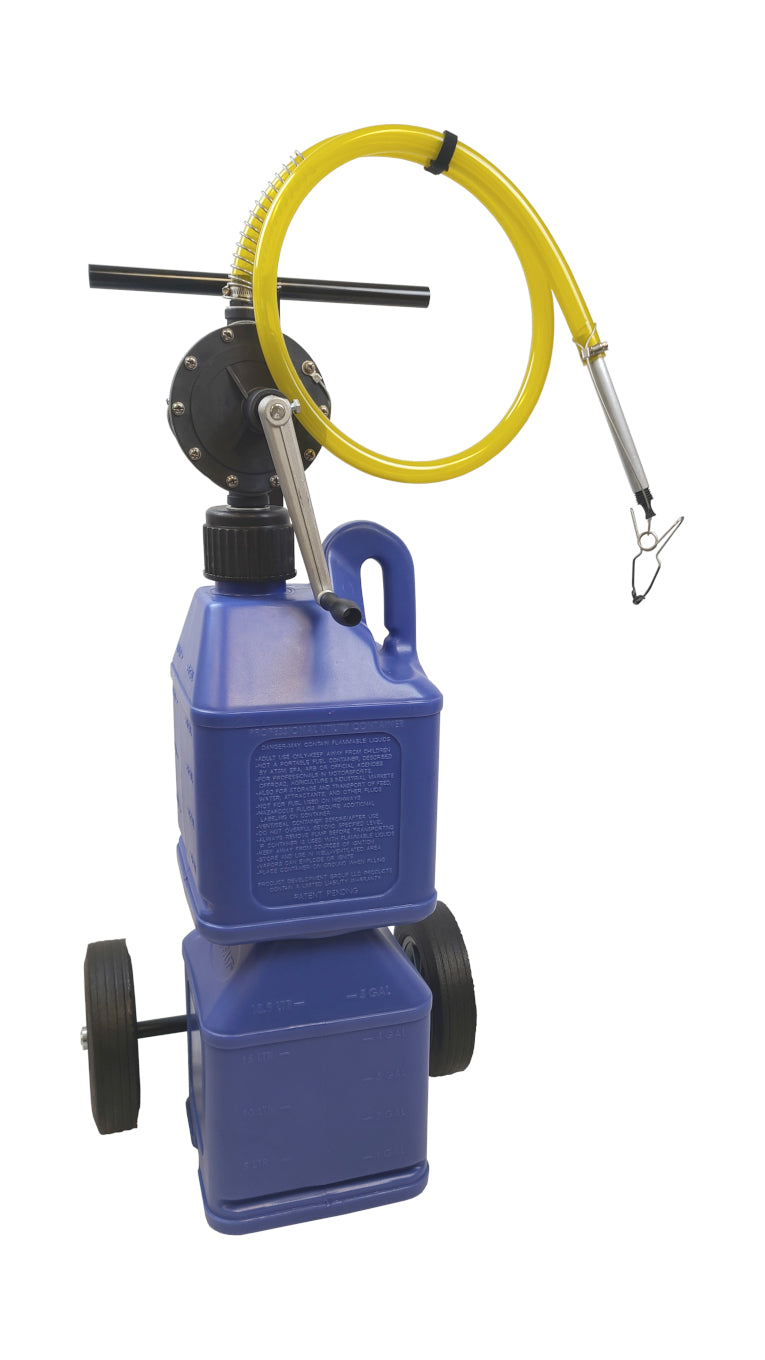 Flo-Fast Transfer Pump Pro Model (2) 5 Gallon Blue MPN FLF30125-B