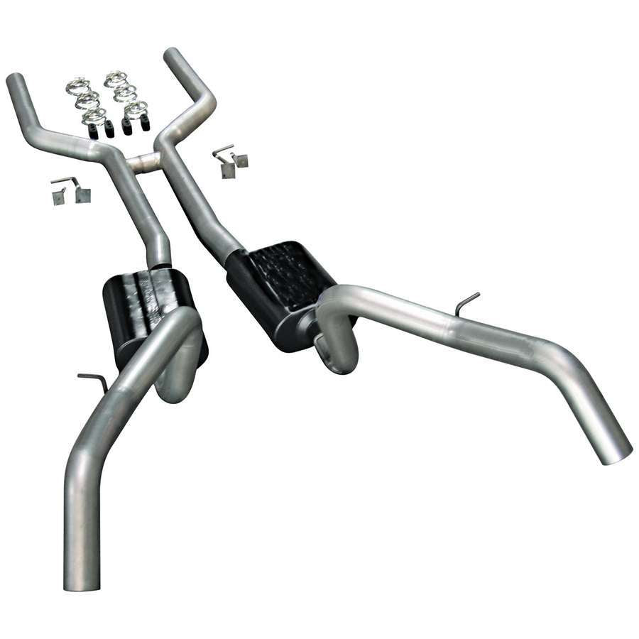 Flowmaster 3in Complete Exhaust Kit 67-69 GM F-Body MPN FLO17201 For GM F-Body 1967-69