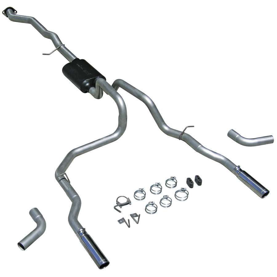 Flowmaster 99-06 GM P/U Ext Cab SB American Thunder System MPN FLO17428 For GM Fullsize Truck LS-Series 1999-2007
