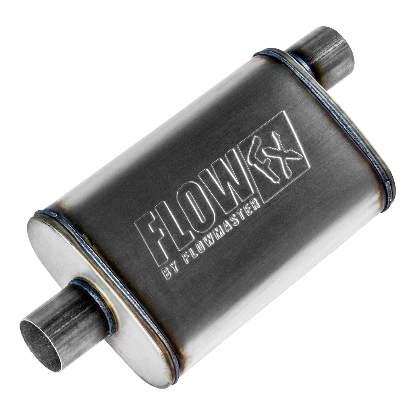 Flowmaster FlowFX Muffler 2.5in In Offset/Out Center MPN FLO71226 For Universal use