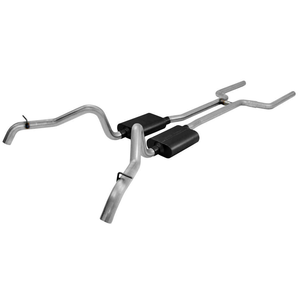 Flowmaster Header-Back Exhaust Kit 67-68 Camaro/Firebird V8 MPN FLO817129 For GM F-Body 1967-68