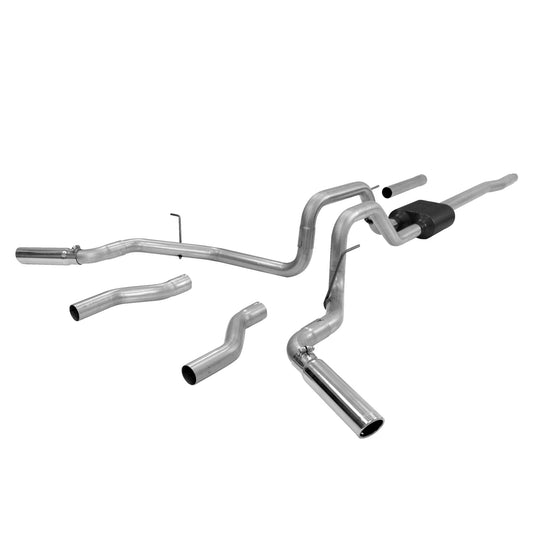 Flowmaster Cat-Back Exhaust Kit - 04-08 F150 4.2/4.6/5.4L MPN FLO817417 For Ford Fullsize Truck 2004-08
