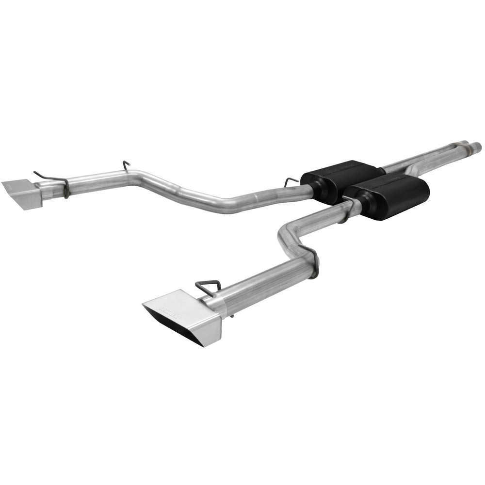 Flowmaster Cat-Back Exhaust Kit - 09- Challenger 6.1L MPN FLO817499 For Dodge Challenger 2008-14