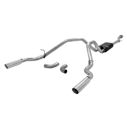 Flowmaster Cat-Back Exhaust Kit 14- GM P/U 1500 5.3L MPN FLO817666 For GM Fullsize Truck 2014