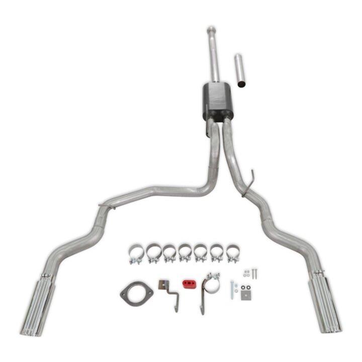 Flowmaster 21- Ford F150 2.7L/3.5 L/5.0L Cat Back Exhaust MPN FLO818148 For Ford Fullsize Truck 2021-23