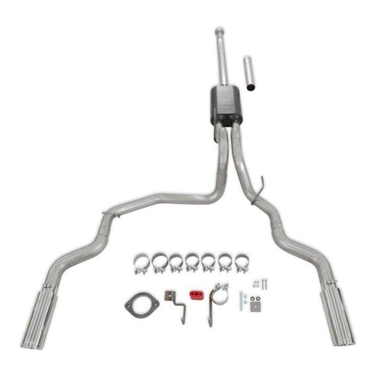 Flowmaster 21- Ford F150 2.7L/3.5 L/5.0L Cat Back Exhaust MPN FLO818148 For Ford Fullsize Truck 2021-23