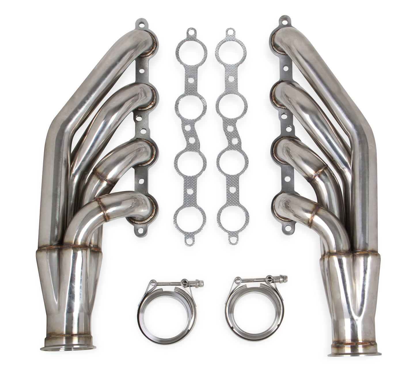 Flowtech LS 304ss Turbo Headers Up & Forward Style MPN FLT11540 For GM, Universal LS-Series