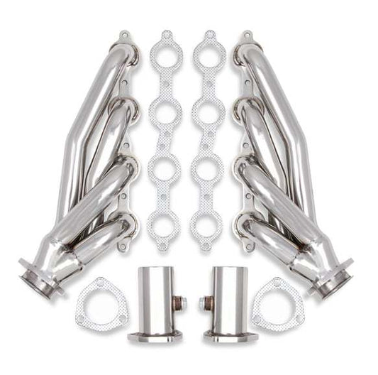 Flowtech Exhaust Header Set LS Swap Polished 304 SS MPN FLT11576FLT For GM LS-Series