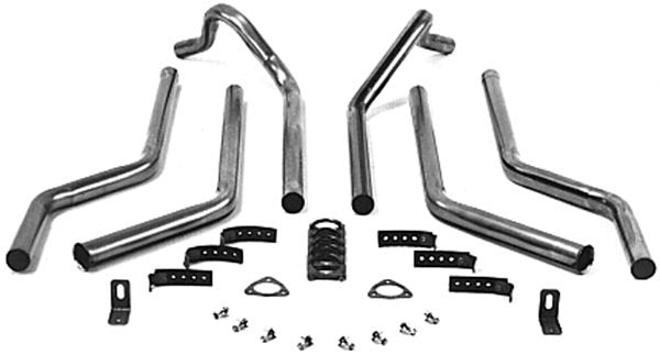 Flowtech  Dual Exhaust Header Back Kit - Super Street 51525FLT