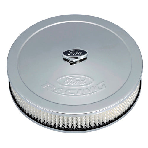 Ford  13in Dia Air Cleaner Kit Chrome 302-350