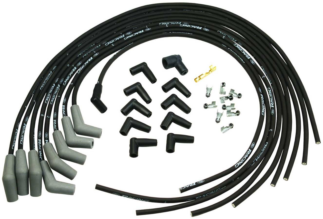 Ford  9mm Black Spark Plug Wire Set M-12259-M302