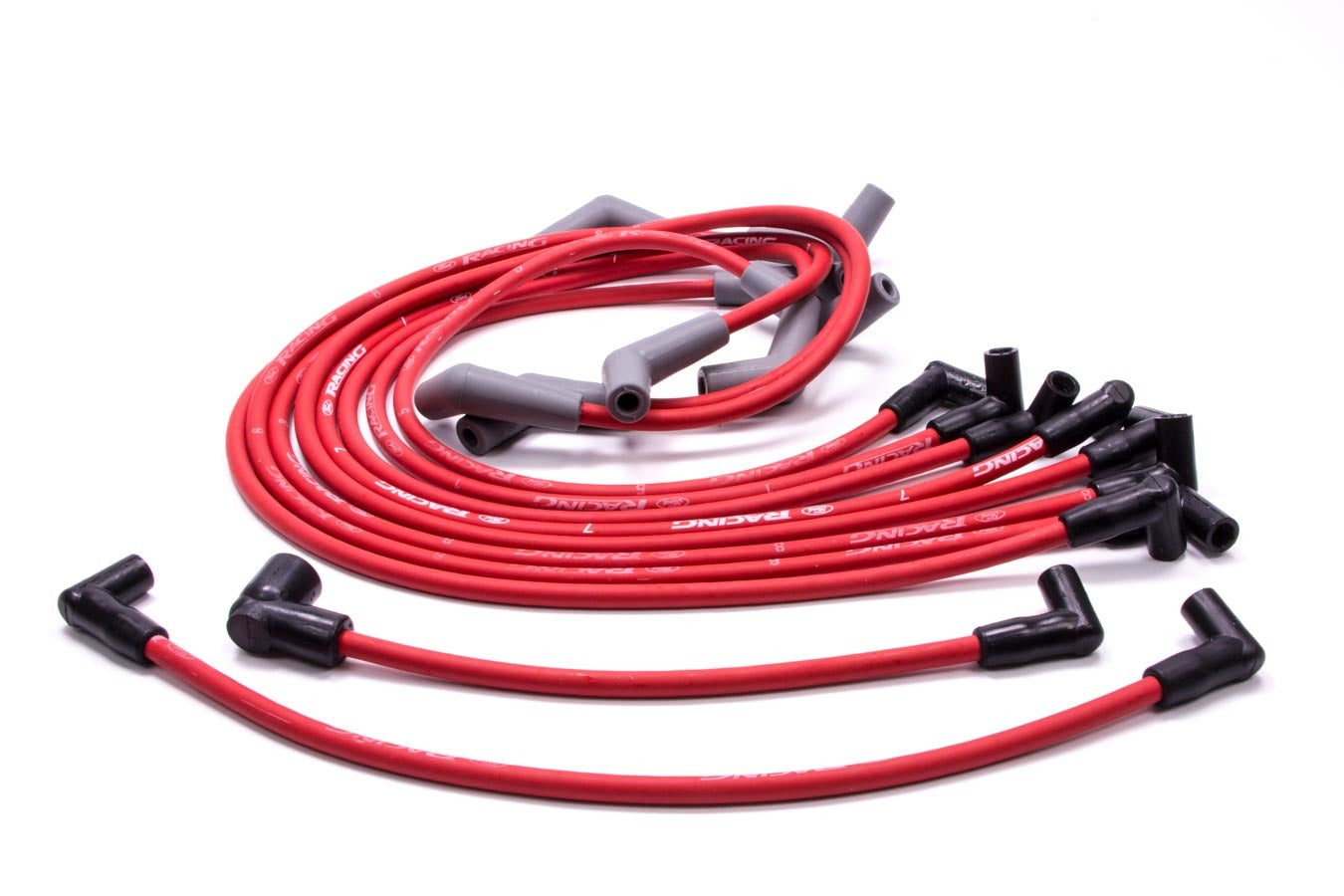 Ford 9mm Ign Wire Set-Red MPN FRDM12259-R460 For Ford