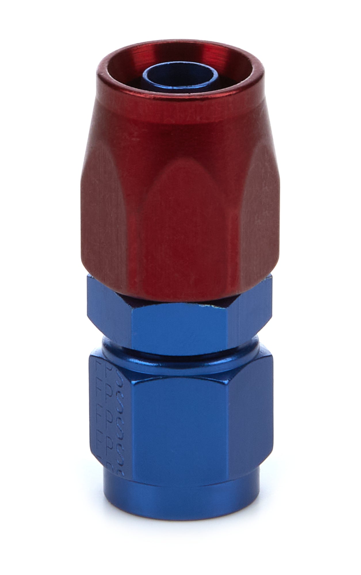 Fragola   Hose Fitting #6 Straight Black  FRG100106