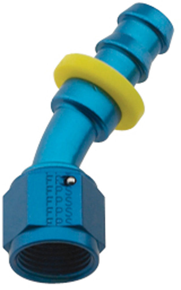 Fragola  Hose Fitting #8 30 Deg Push Lock 203008