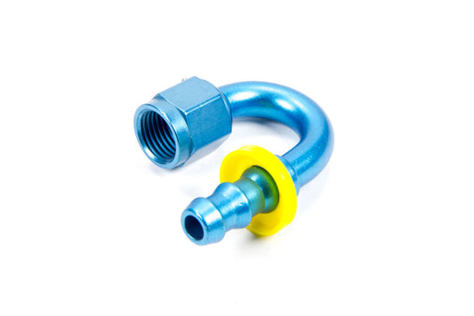 Fragola  Hose Fitting #6 180 Deg Push Lock 218006