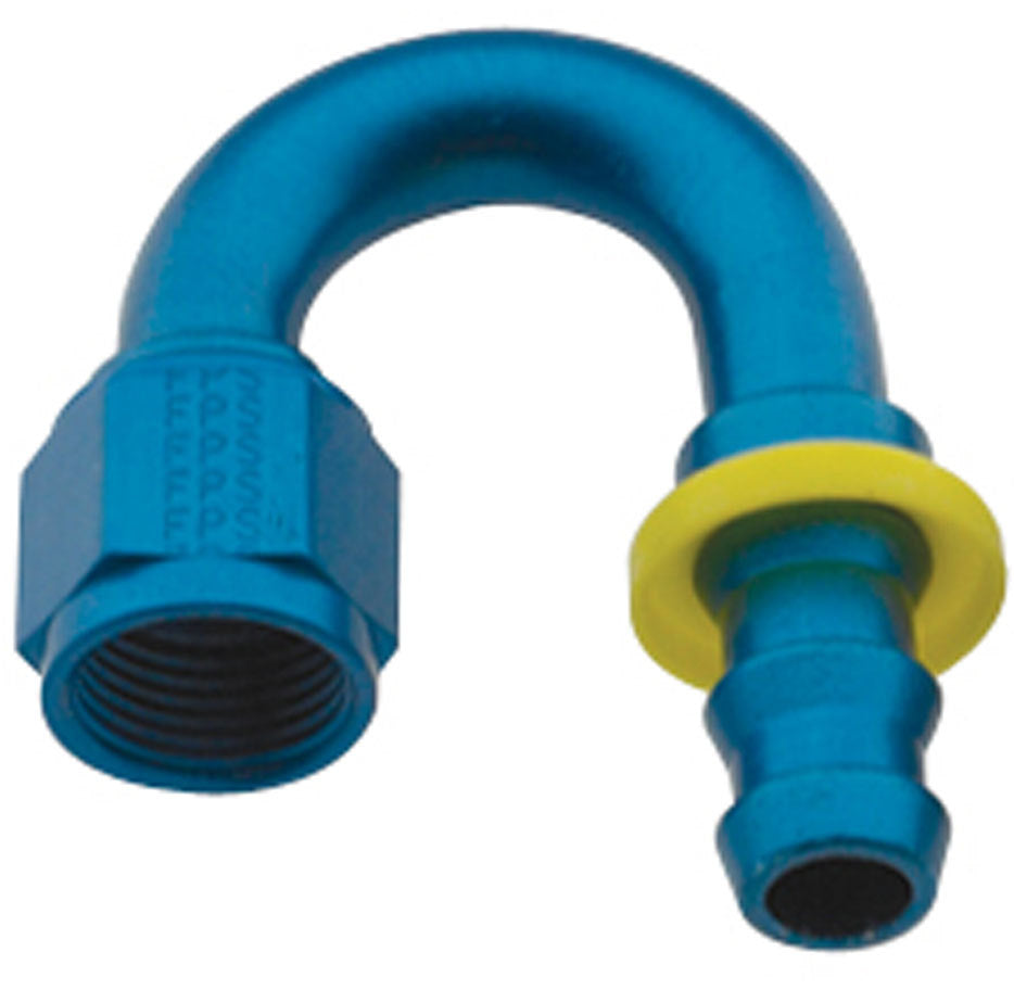 Fragola  Hose Fitting #8 180 Deg Push Lock 218008