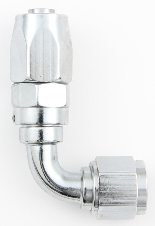 Fragola  Hose Fitting #6 90 Deg Pro-Flow Chrome 229006-CH